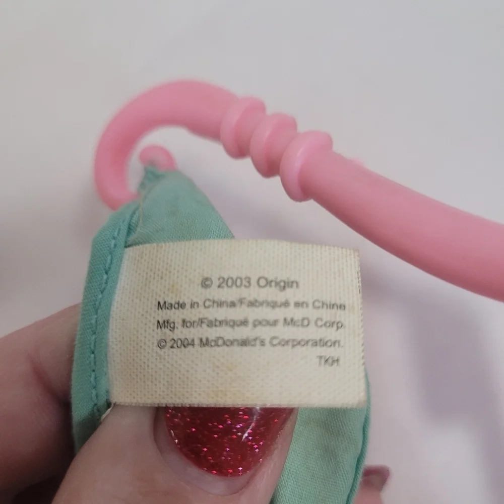 Polly Pocket Vintage 2003 McDonalds Happy Meal Hammock and 3 Figures